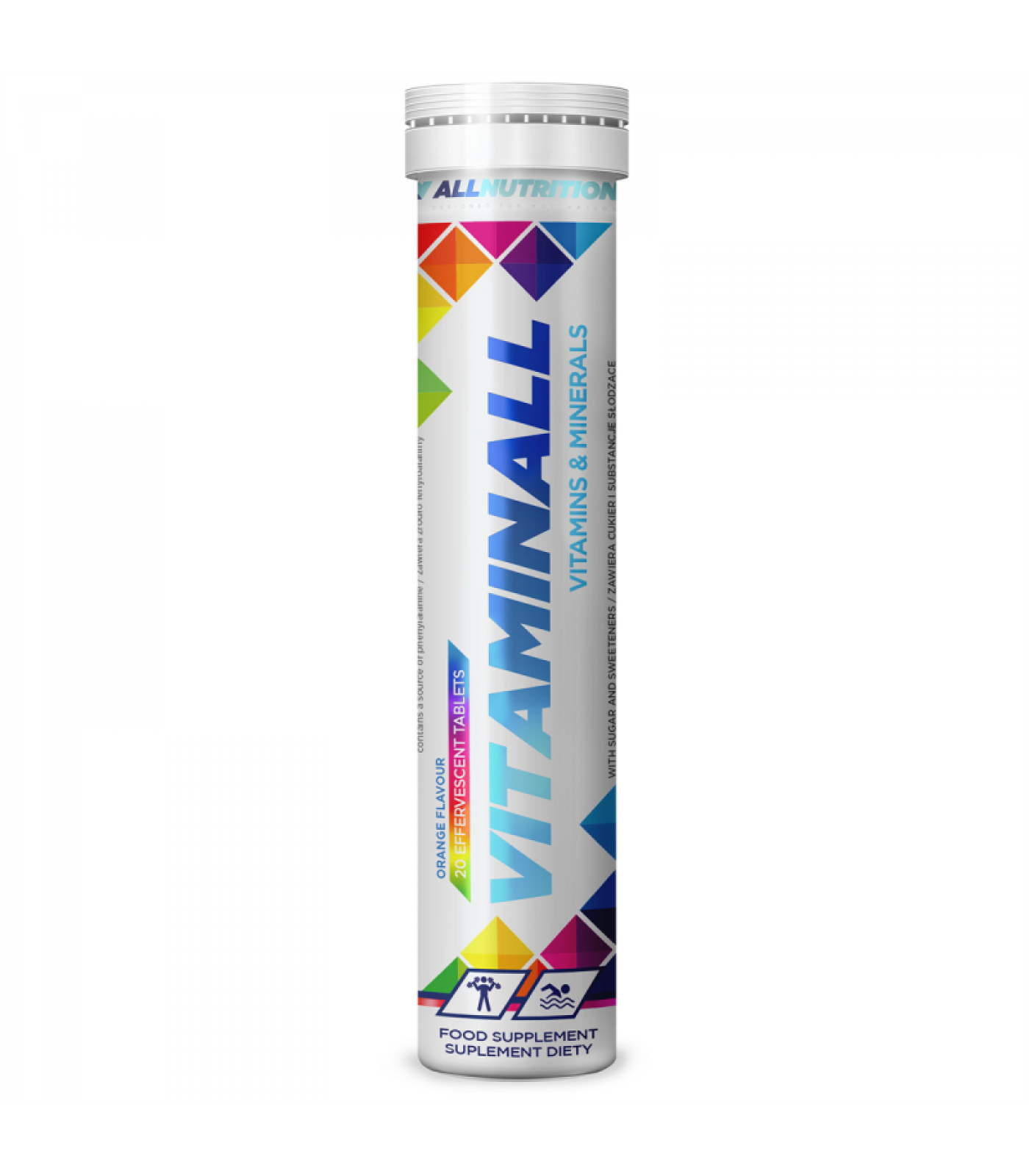 Allnutrition VitaminAll - Vitamins & Minerals - Effervescent - Мултивитамини / 20tabs